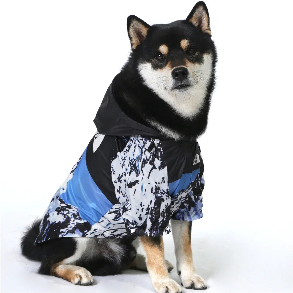 

Hot sales Dog Raincoat Clothes for Pet Small Big Dogs Wind Coat Windbreaker Waterproof French Bulldog Hoodie for Dog Coat Jacket