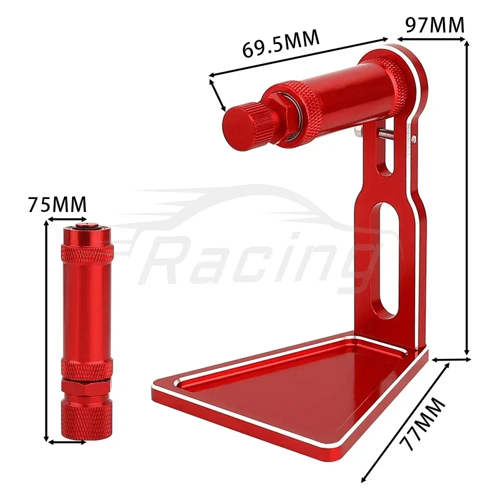 CNC alumínio Hex roda pneu Balancer ferramenta, equilíbrio dinâmico, Base de suporte, RC carro atualizar peças, 12mm, 17mm, 1:10, 1:8, 1:7