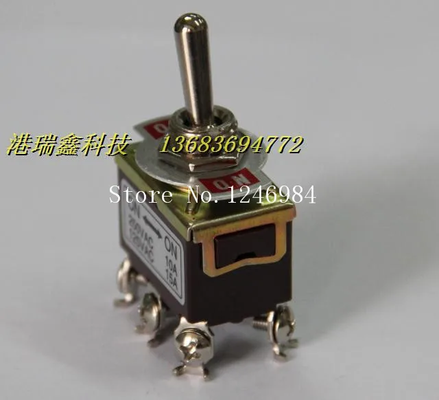 [SA]M12 Dual six foot two tranches of large toggle switch toggle switch 706-1 Taiwan Deli Wei Dailywell--20pcs/lot