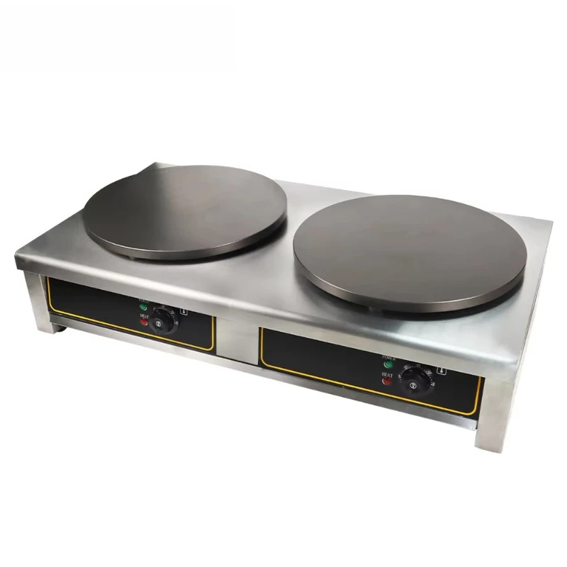 Máquina Comercial Automática para Hacer Crepas, Fabricante de Crepas Eléctrico