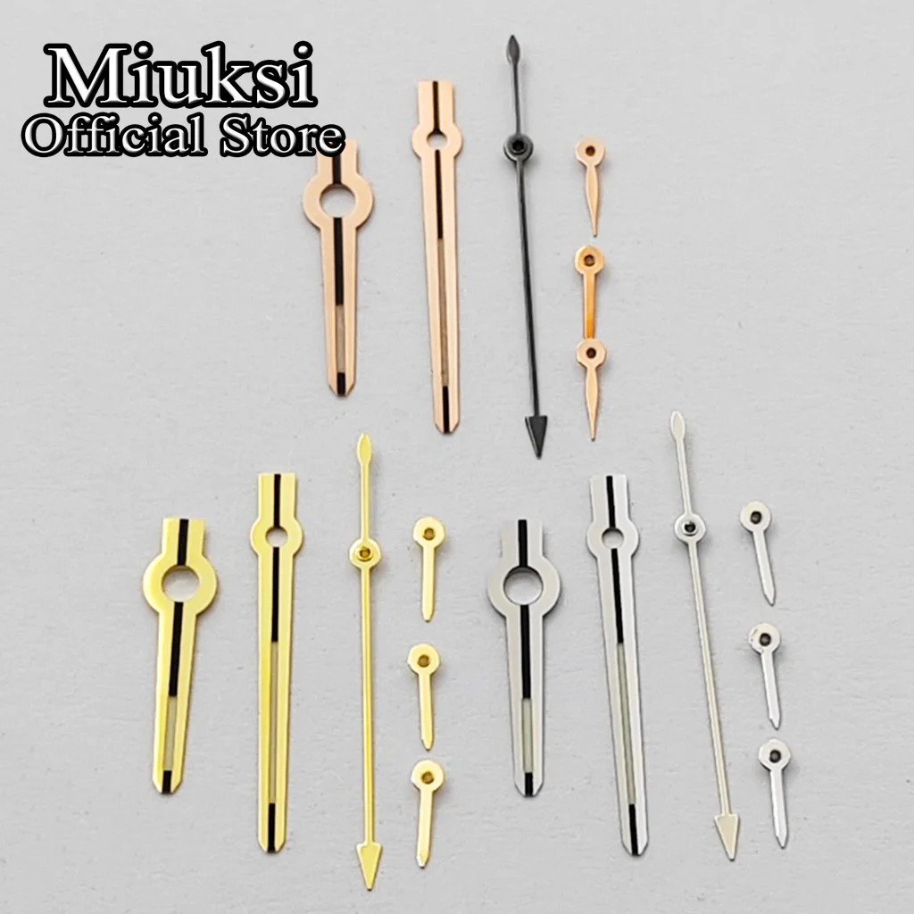 

Miuksi vk63 luminous watch hands silver/gold/rose gold fit VK63 movement accessory part