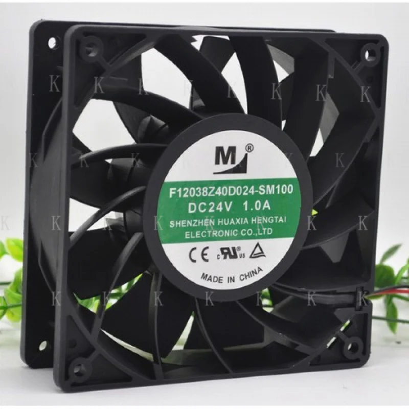 C  FOR  F12038Z40D024-SM100 24V 1.0A 24w 12038 12CM 2-lines Inverter cooling fan