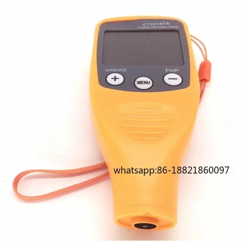 

Vehicle thickness testing device with zero calibration