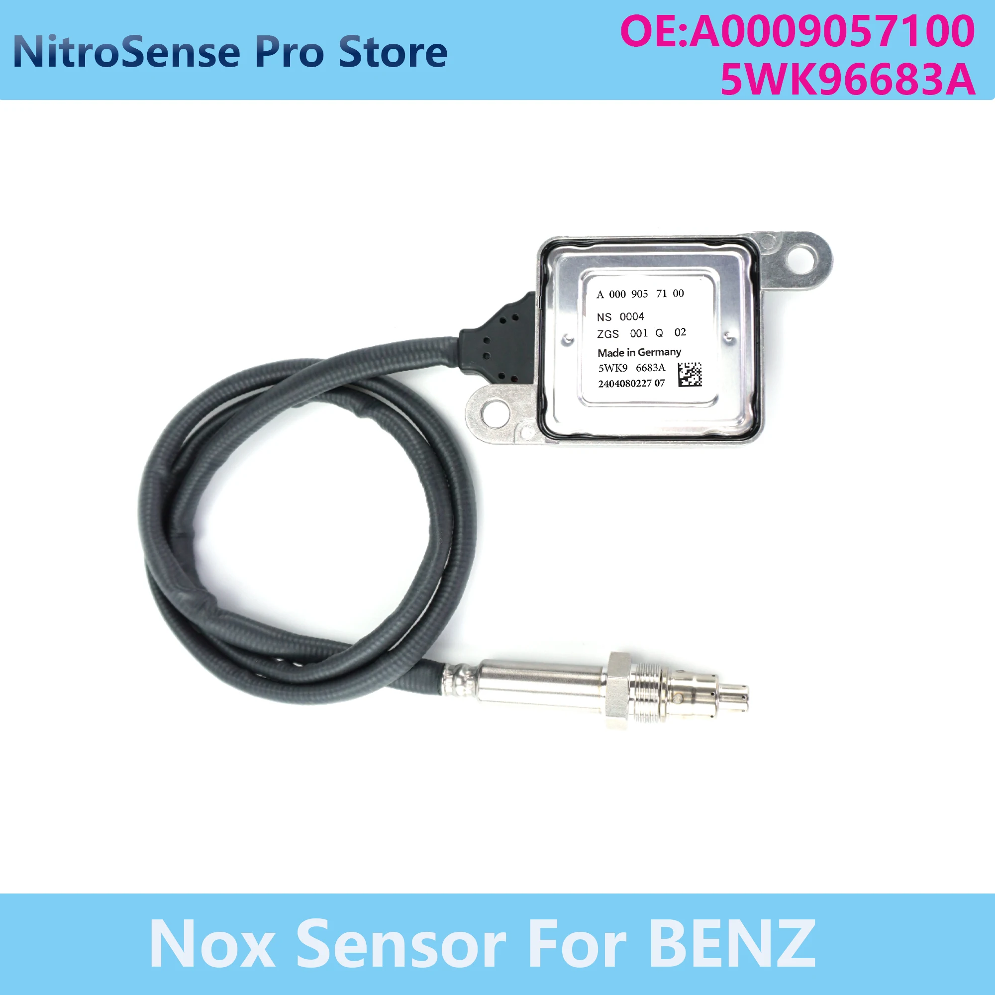 

A0009057100 5WK96683A NEW Nitrogen Oxide Sensor For Mercedes-Benz GLC (X253) 220 d 4-Matic W447 (253.905, 253.903)