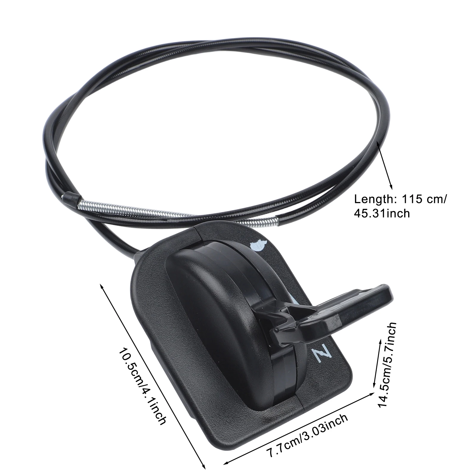 51.0 Inch Throttle Cable 746P06431 for Cadet ZT1 42 ZT1 46 ZT1 50 ZT1 54 ZT2 60 and Compatible ZTS Mowers for Reliable Operation