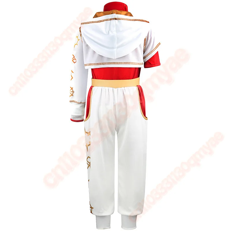 2025 tv zumbis cosplay addison saia superior vermelha ternos de carnaval de halloween para mulheres adulto festa disfarce roleplay traje roupas