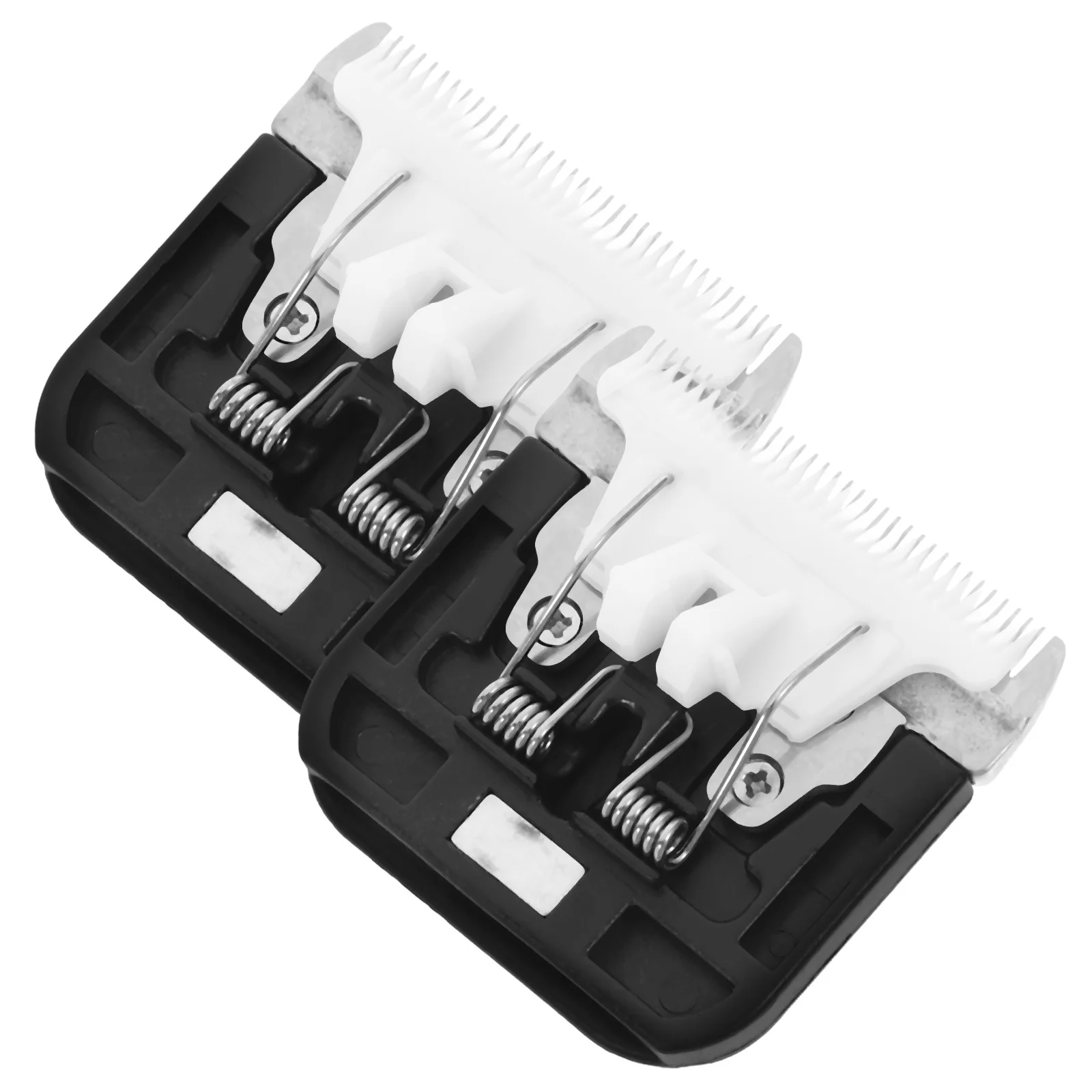 

2Pcs Dog Hair Trimmer Blades Replacement Electric Clippers Heads Narrow Design for Paw Face Ear Fine Grooming Tool