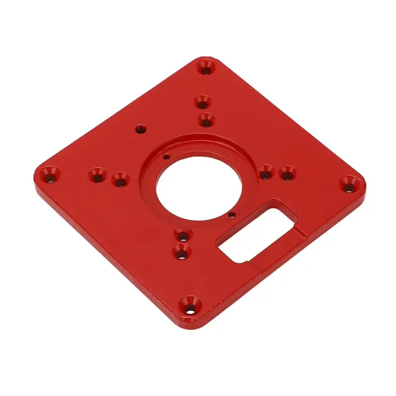 ABBY-For Woodworking Accessory Router Insert Plate Router Table Insert Plate Aluminum Alloy Design For Woodworking Projects