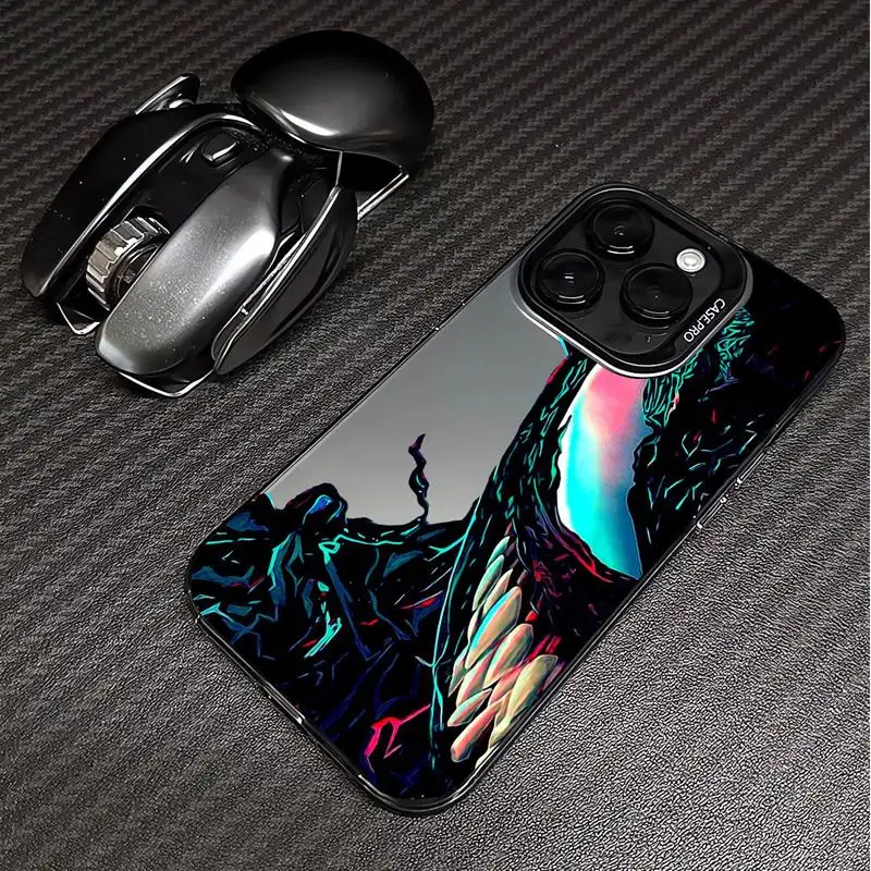 Cool Marvel Venom Colorful Silver Case for Apple iPhone 15 14 13 11 12 13 Pro Max 14 Plus Funda Luxury Back Phone Cover image 6