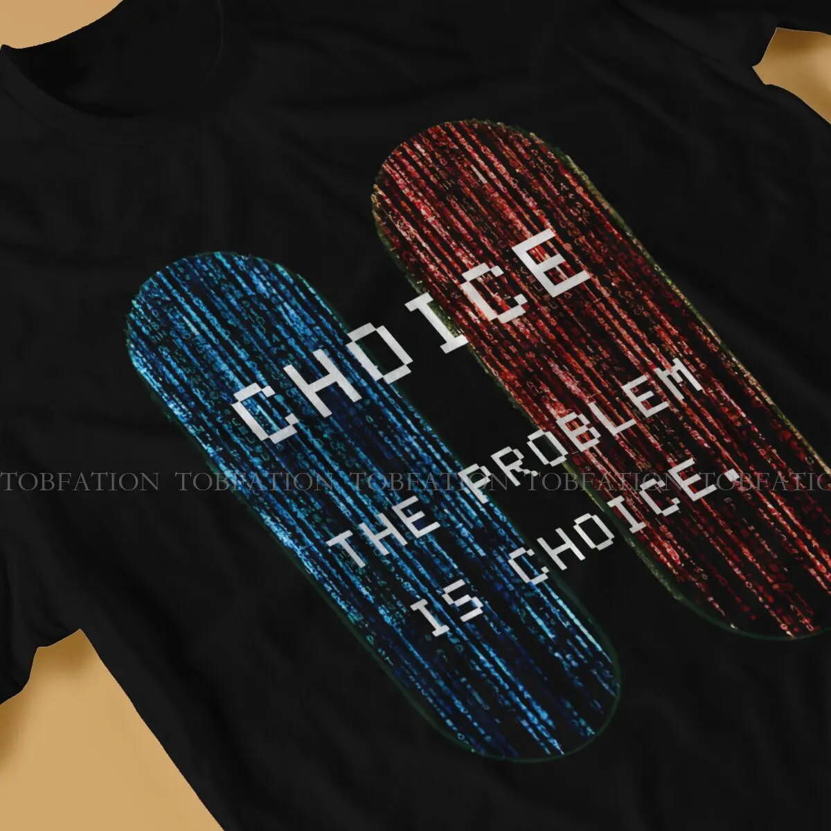 The Red Pill Or Blue Pill Graphic TShirt The Matrix Movie Creative Streetwear Casual T Shirt Male Short Sleeve Unique Gift Idea