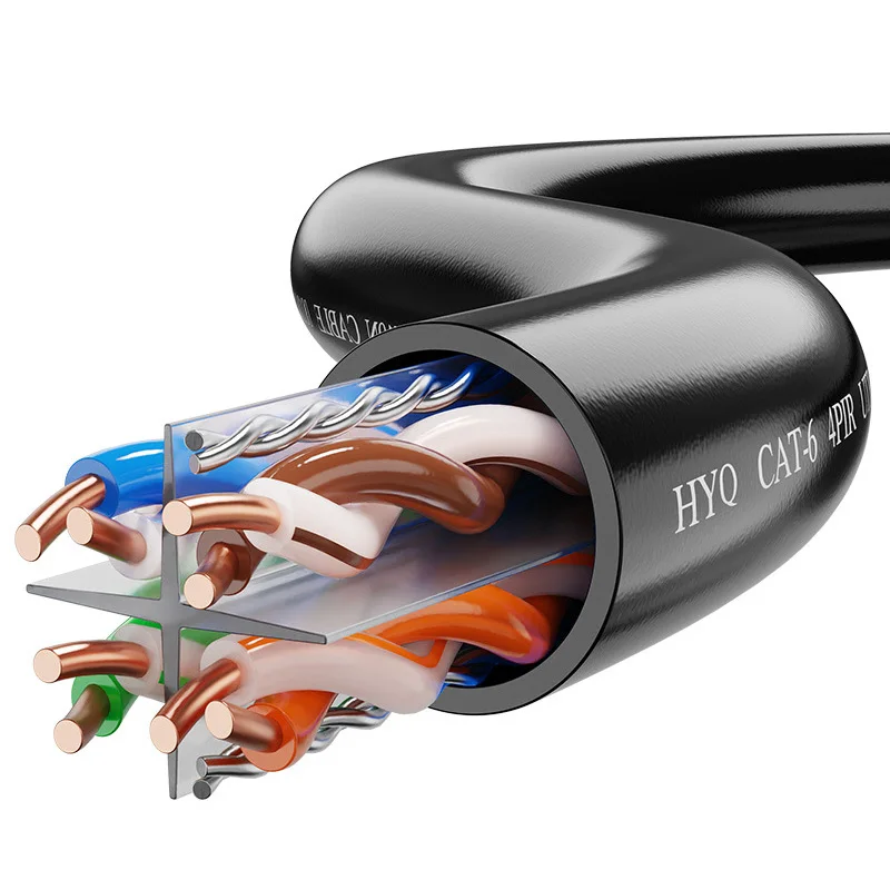 20M 5M UTP Ethernet Cat 6 RJ45 Cable LAN Wire Computer Networking Modem Patch Cord RJ45 Network LAN Cord for PC PS5 PS4 PS3 Xbox