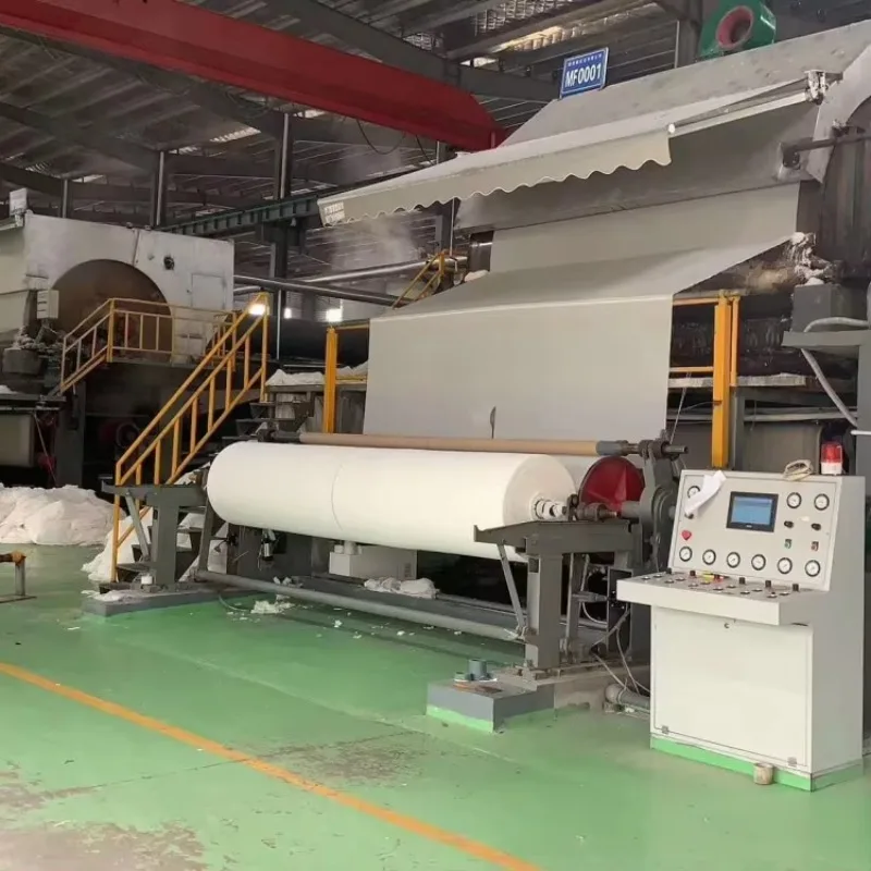 High Capacity Paper Making Machine Tissue Paper Production Equipment Industrial Paper Manufacturing Line Customizable