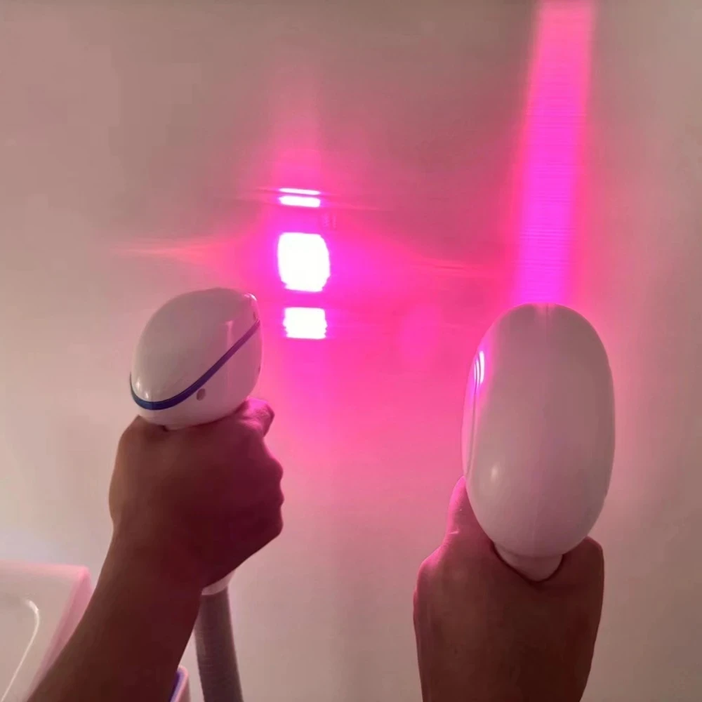 

4000W 10 Bars Ice Platinum Painless Diode Laser Hair Removal Machine 808nm Focus Technology for 755 808 940 1064nm Wavelengths