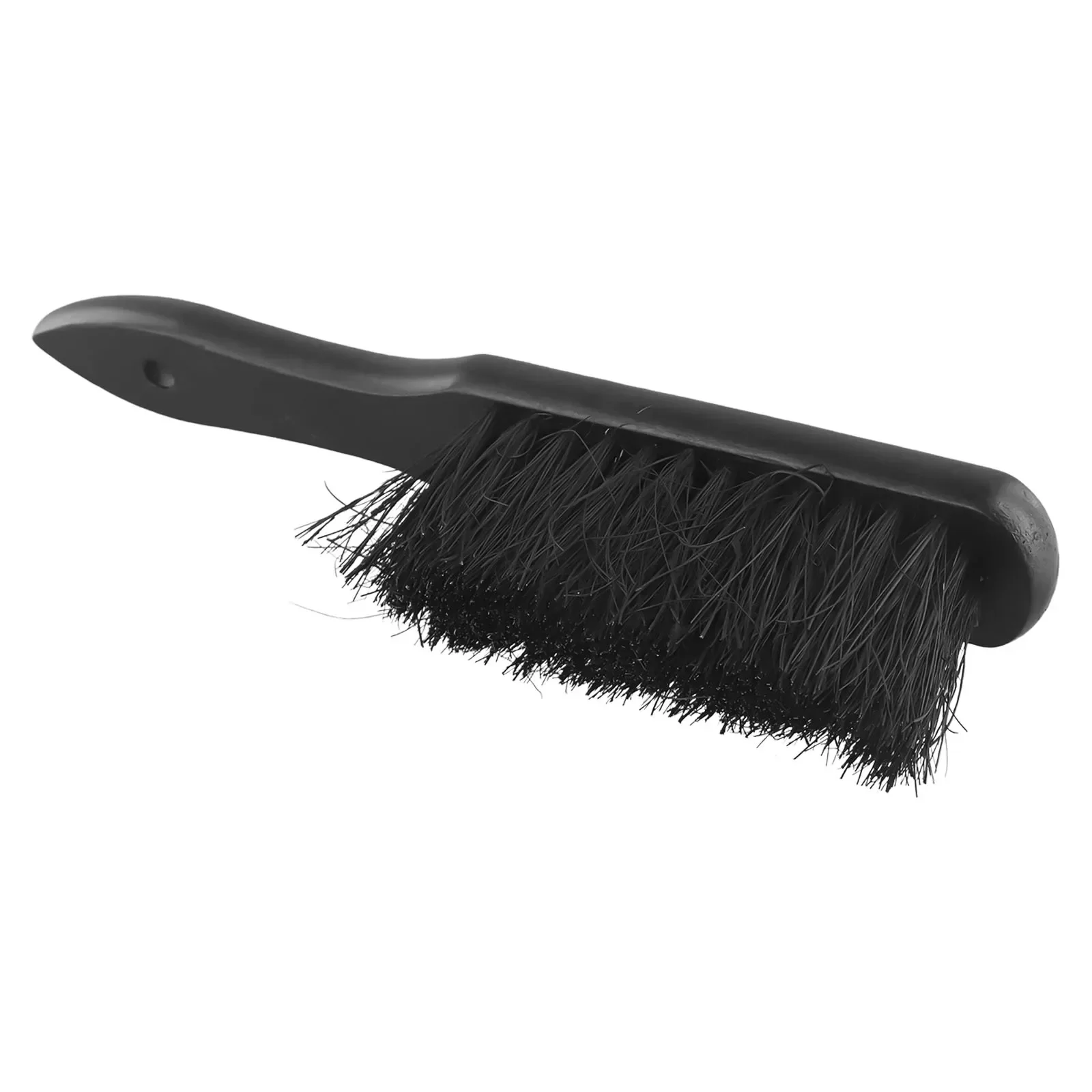 1Pc Fireplace Brush Wooden Handle Shape Brush Head Fireplace Fire Hearth Fireside Brush For Doing Thorough Cleaning.