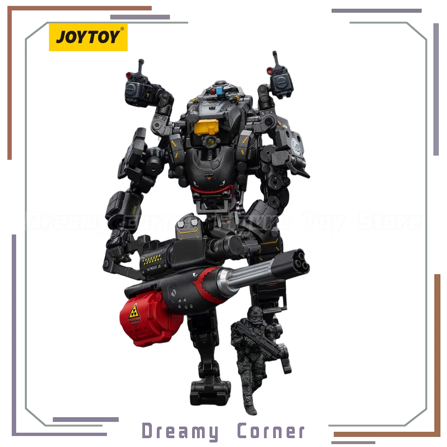 

【In Stock】Original JOYTOY God of War 86-ll Assault 1/18 Action Figure with Articulated Joints Toys Collection