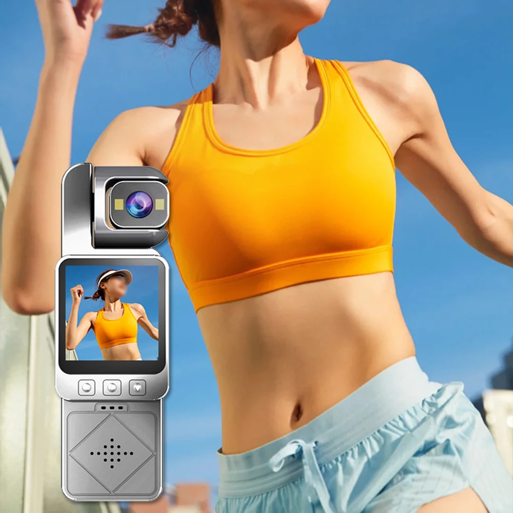 High-Definition Handheld Action Camera Body-camera Law Enforcement Recorder WiFi Sports Camera Enabled For Outdoor Adventures