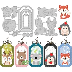 Metal Cutting Dies Animals & Tags diy Scrapbooking Photo Album Decorative Embossing PaperCard Die
