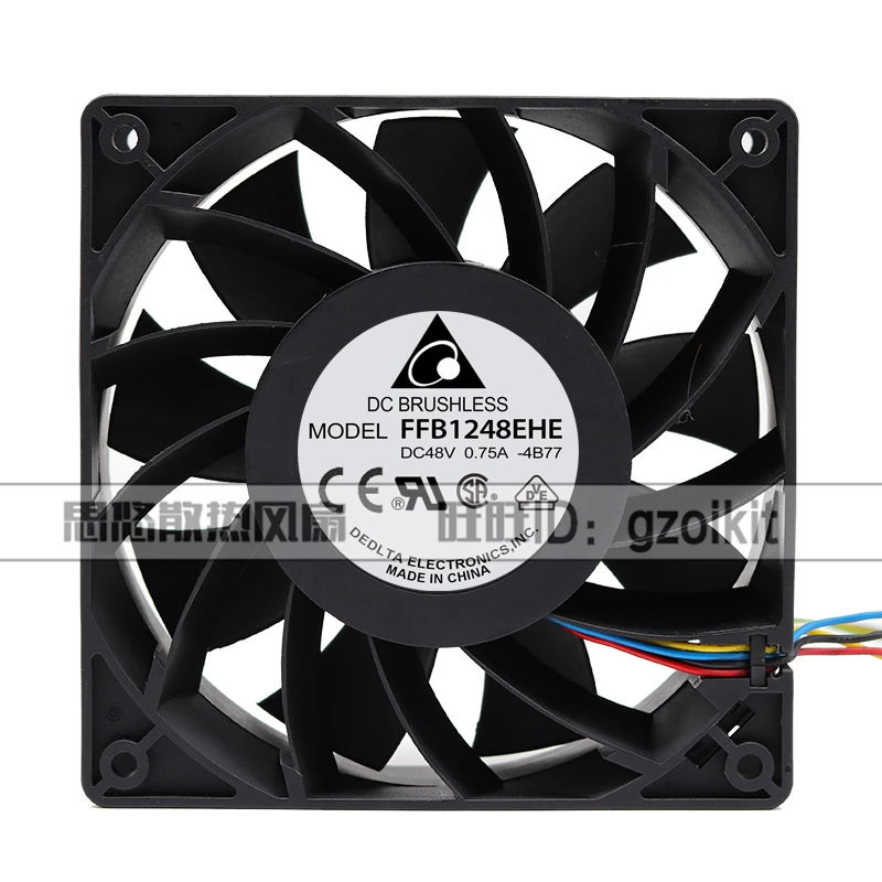 

New original FFB1248EHE 12cm 12038 DC48V 0.75A ABB inverter axial flow chassis cabinet cooling fan