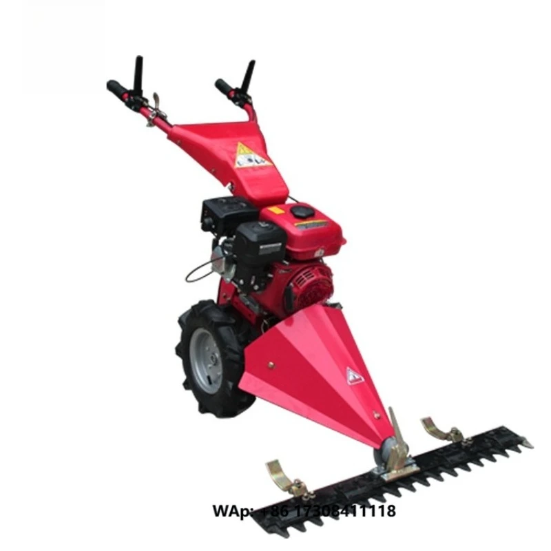 Industrial 4-Stroke Single Cylinder Walk Behind Scythe Mower for Garden Grass Mowing