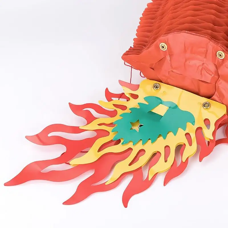 2024 year of the Dragon Garland Vivid 3D Aesthetic Spring Festival Dragon Garland Creative Chinese Paper Lanterns Dragon