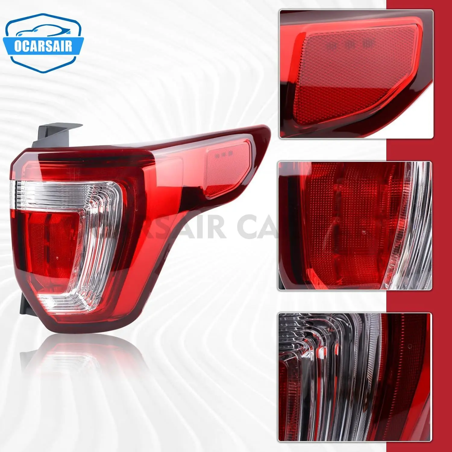 1pcs Left Right Tail Light Rear Lamp Assembly for 2016-2019 Ford Explorer FB5Z13404A FO2801251 FB5Z13405A/FO2800251