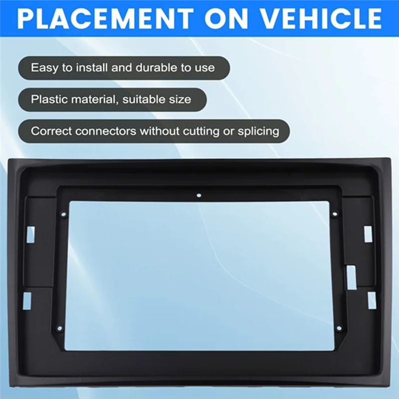 

AB61-Car Frame Fascia Adapter Panel Canbus Box Android Radio Fitting Panel Panel Kit For Volvo