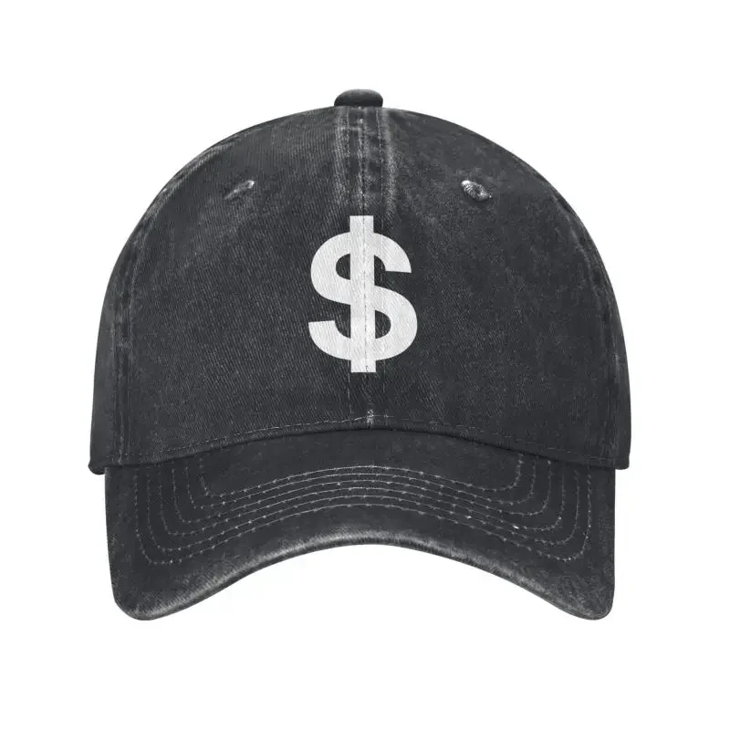 

Custom Unisex Cotton American Money Dollar Logo Baseball Cap Adult Adjustable Dad Hat Men Women Hip Hop Snapback Caps