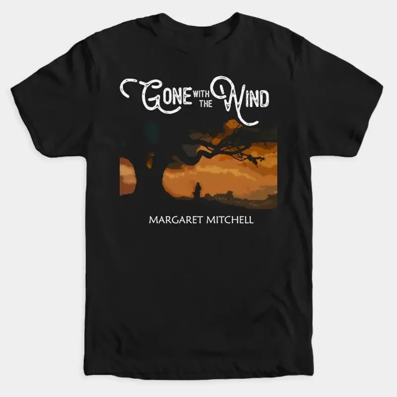 Classic Gone With The Wind Margaret Mitchell Scarlett O Hara Rhett Butler TShirt