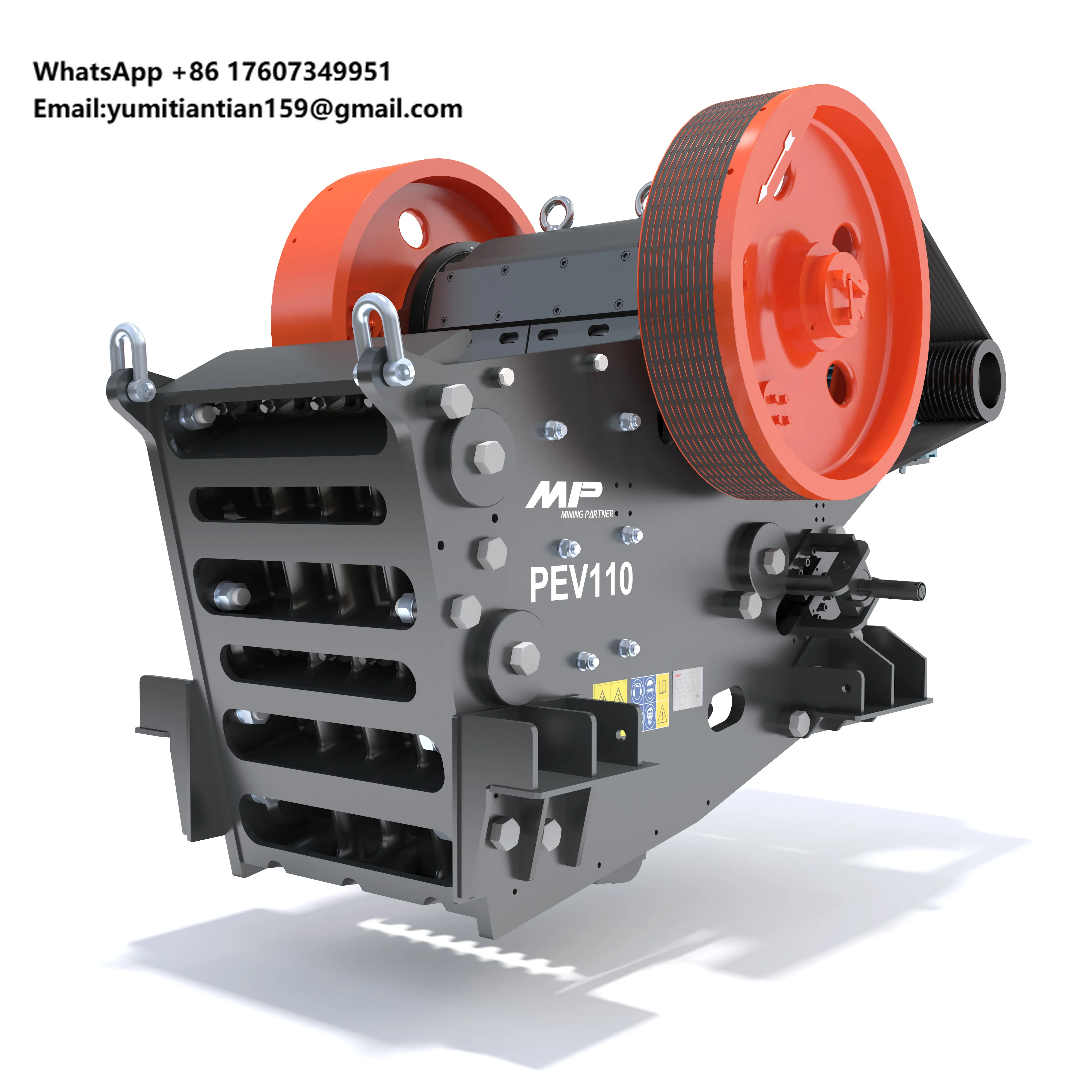 

High-Performance PEV Type Jaw Crusher Complete with Motor Features Heavy-Duty Construction for Demanding Mining Applications