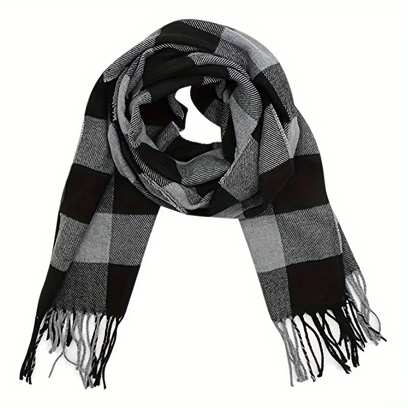 Thumbnail 2 - #81 Latest Plaid Winter Scarf Offers