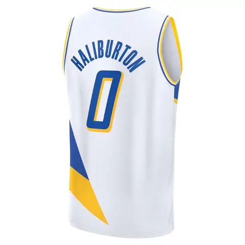 2026New #0 HALIBURTON Basketball Sports Jersey, Breathable Sleeveless 3D Printed Sweatshirt Training Competition Sports Uniforms