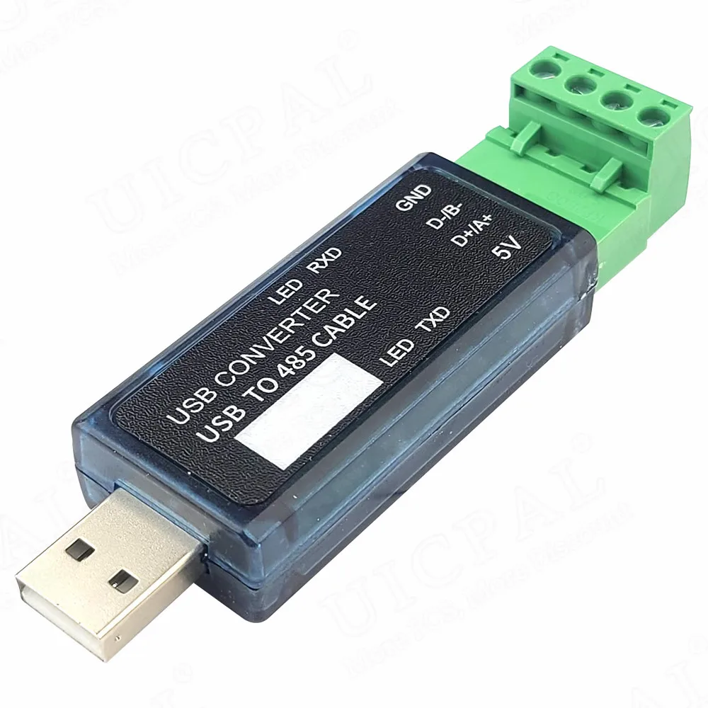 Módulos convertidores USB a RS485 485 Industrial CH341 MX1487 4PIN 5V USB 2,0 3,0 para módulos de conversión Linux WinXP 7 10