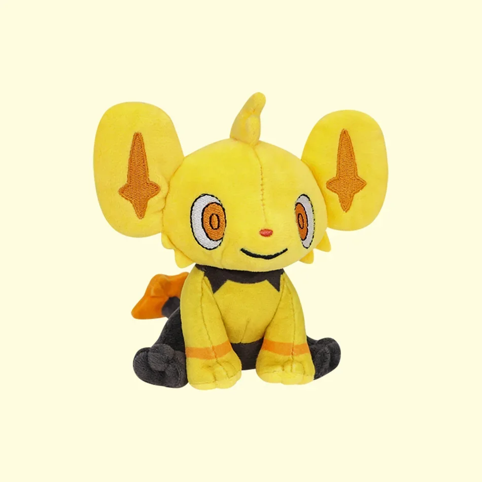 14cm Pokemon Shinx Plush Toys Anime Doll Cute Pillow Kawaii Cartoon Cat Pokémon Plushie Stuffed Gift for Kids Birthday Gifts