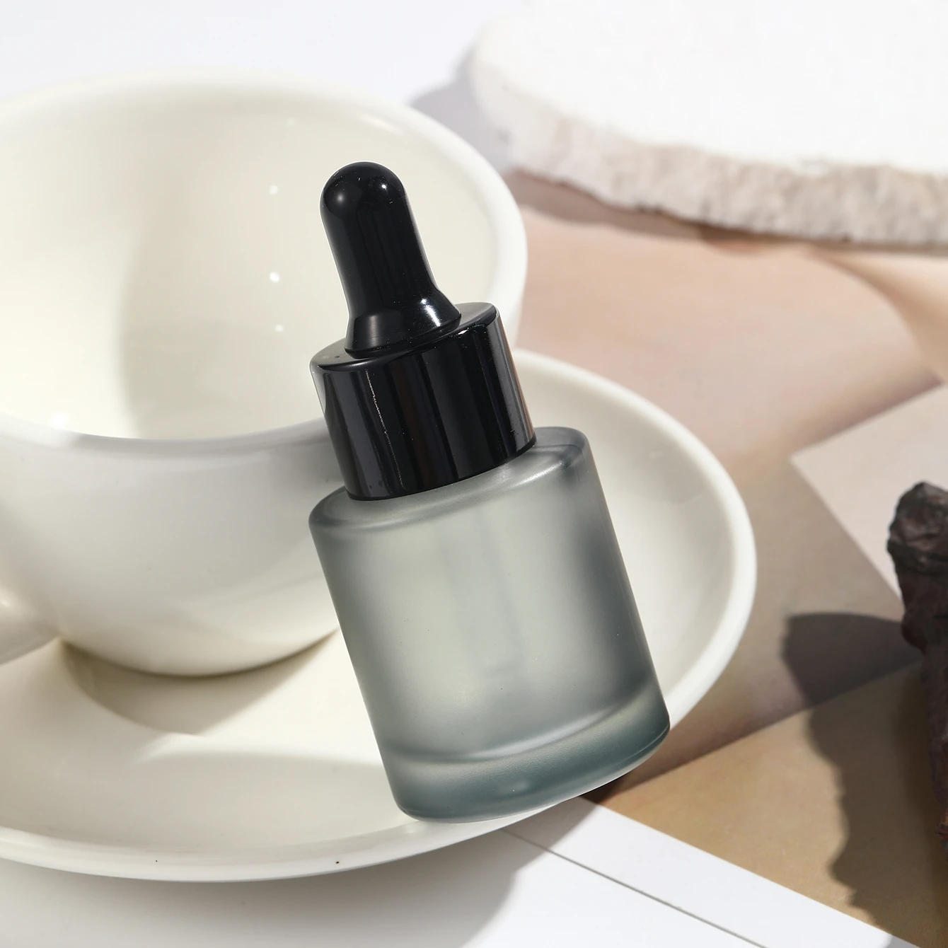 2Pcs 20Ml Clear Gla…