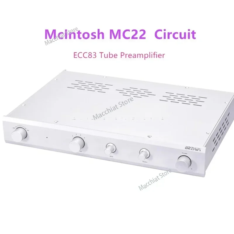 MC22 ECC83 Eectronic Tube Preamplifier Refer To McIntosh  Circuit . With TREBLE/Bass Adjustment