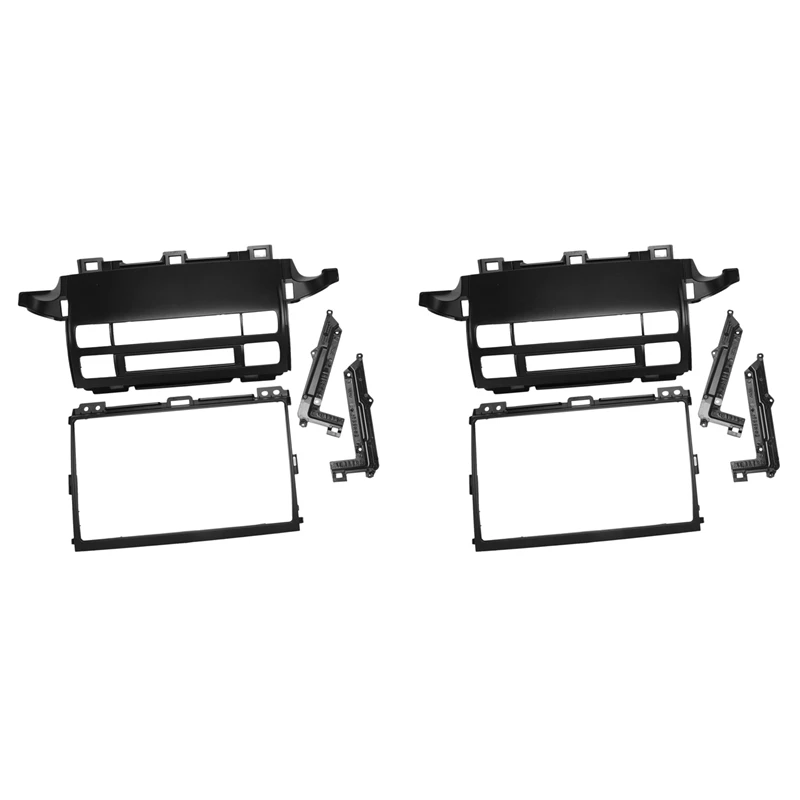 

4X Car Radio Fascia For Toyota Prado 120 J120 DVD Stereo Frame Plate Adapter Mounting Dash Installation Bezel Trim Kit A