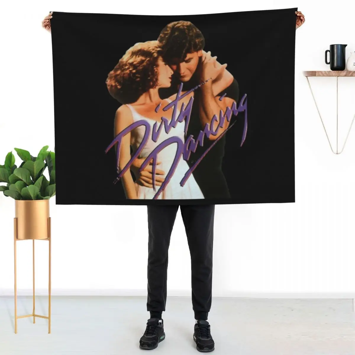 Dirty Dancing Throw Blanket Baby funny gift warm for winter for sofa valentine gift ideas Bed covers Blankets