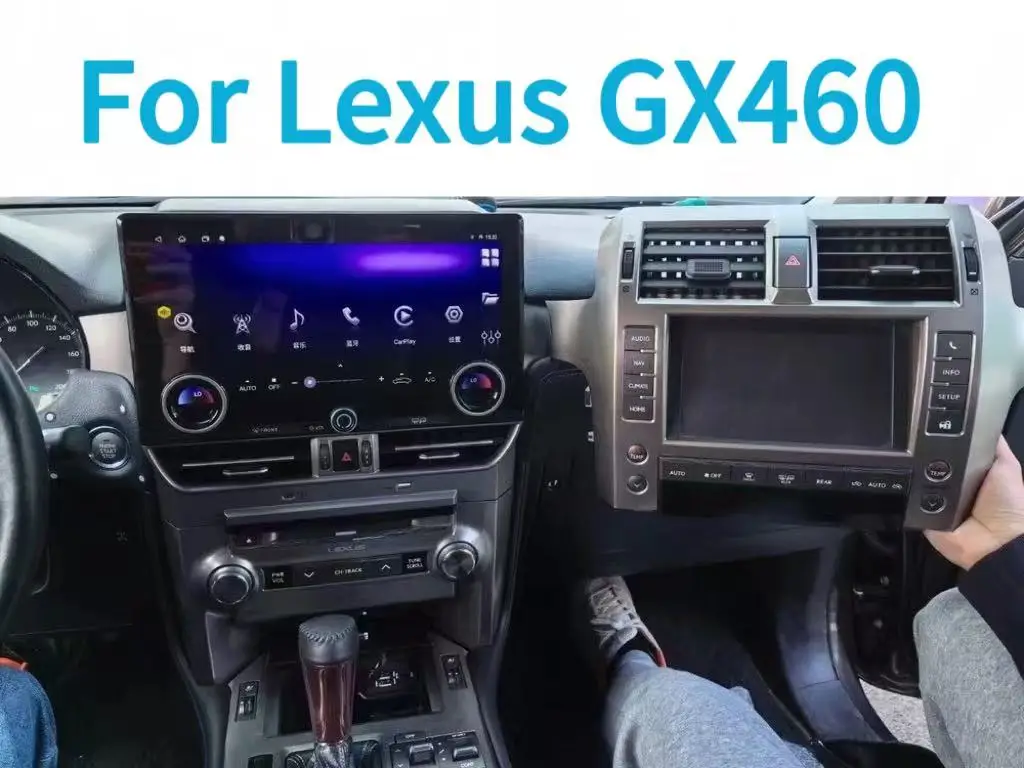 

11.5" Android Navigation Car Gps Stereo Radio Wifi Carplay For Lexus GX460 10~21