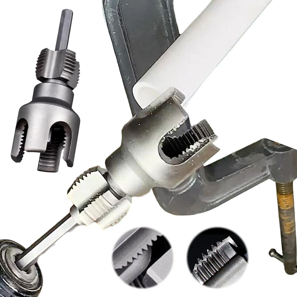 

Integrated Internal & External Pipe Threading Tool DN15 DN20 Pipe Threading Tool for Electric Drill