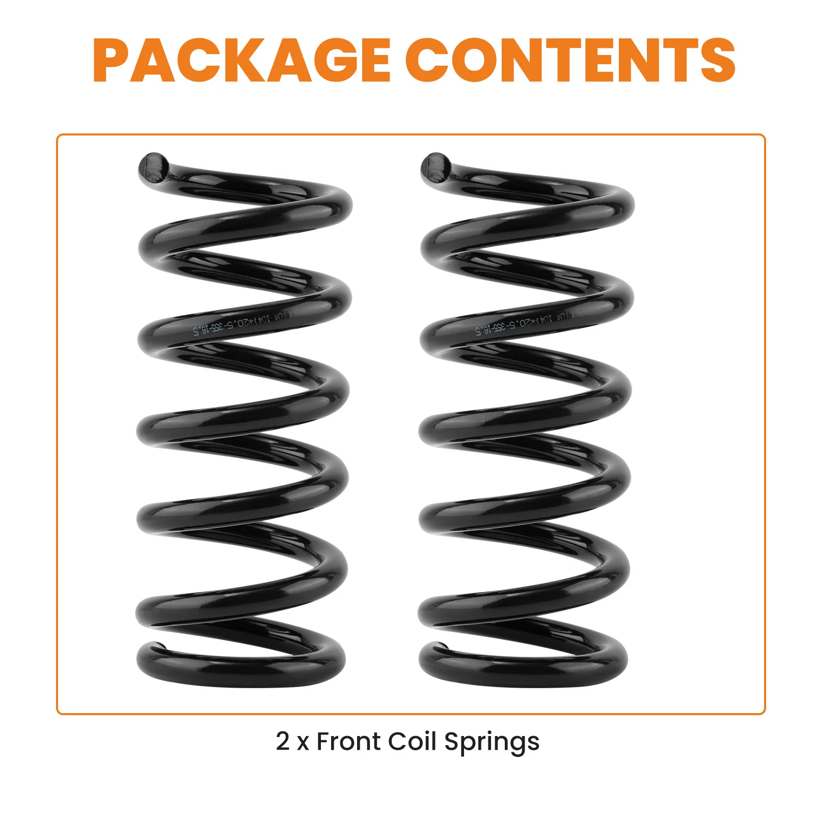 2x Coil Springs 3