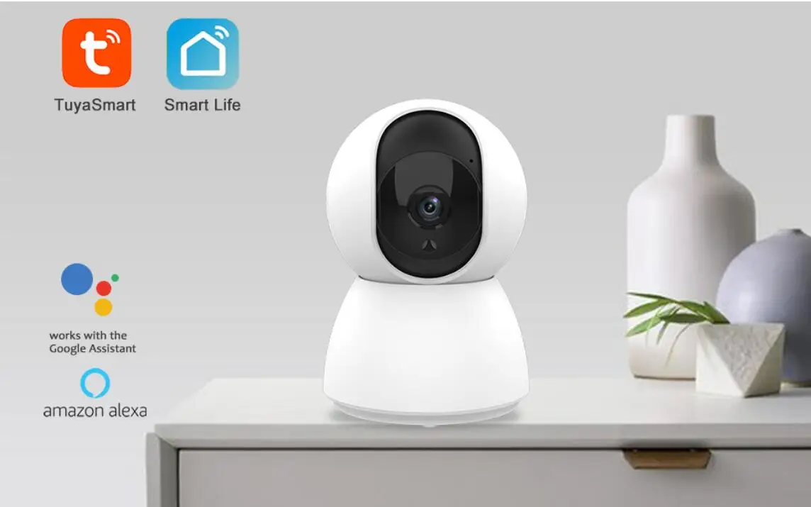 

2MP 1080P Tuya Smart Life AI Humanoid Motion Detection Wireless PTZ IP Dome Camera Intercom Baby Monitor