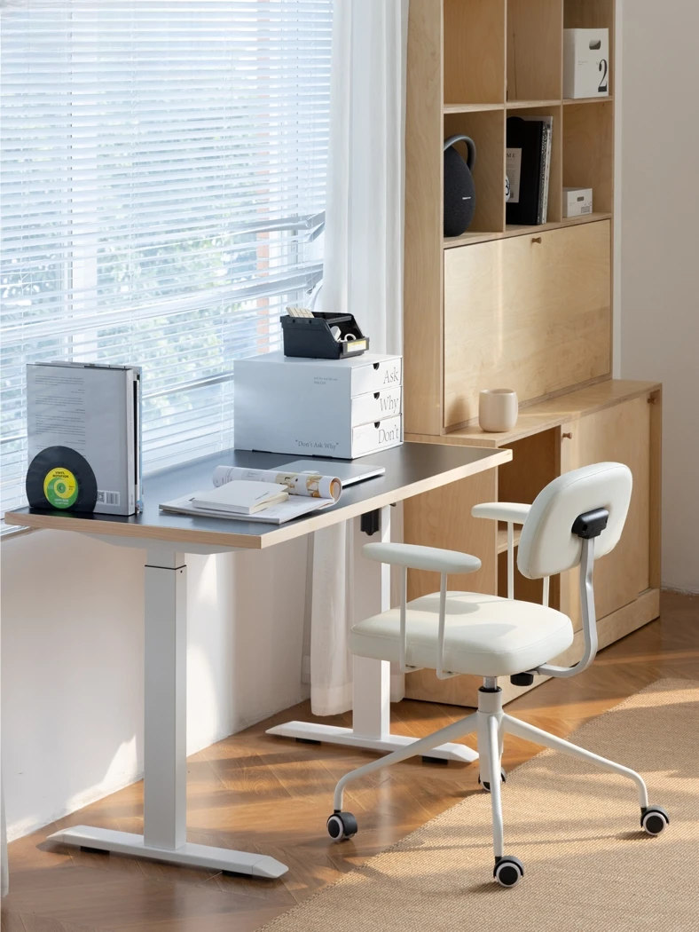 

Steeltalk solid wood electric lifting table legs can intelligently and automatically learn computer workstations, office desks,