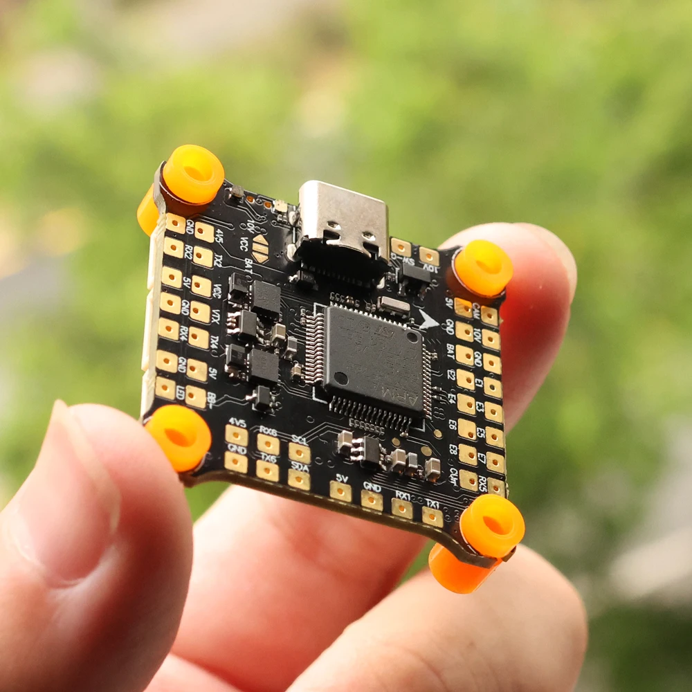 HAKRC 50AF7 V2 Stack F722 Flight Controller 50A BLHeli_32 4-in-1 ESC Flytower 3-6S Lipo 30.5x30.5mm for FPV Racing Drone