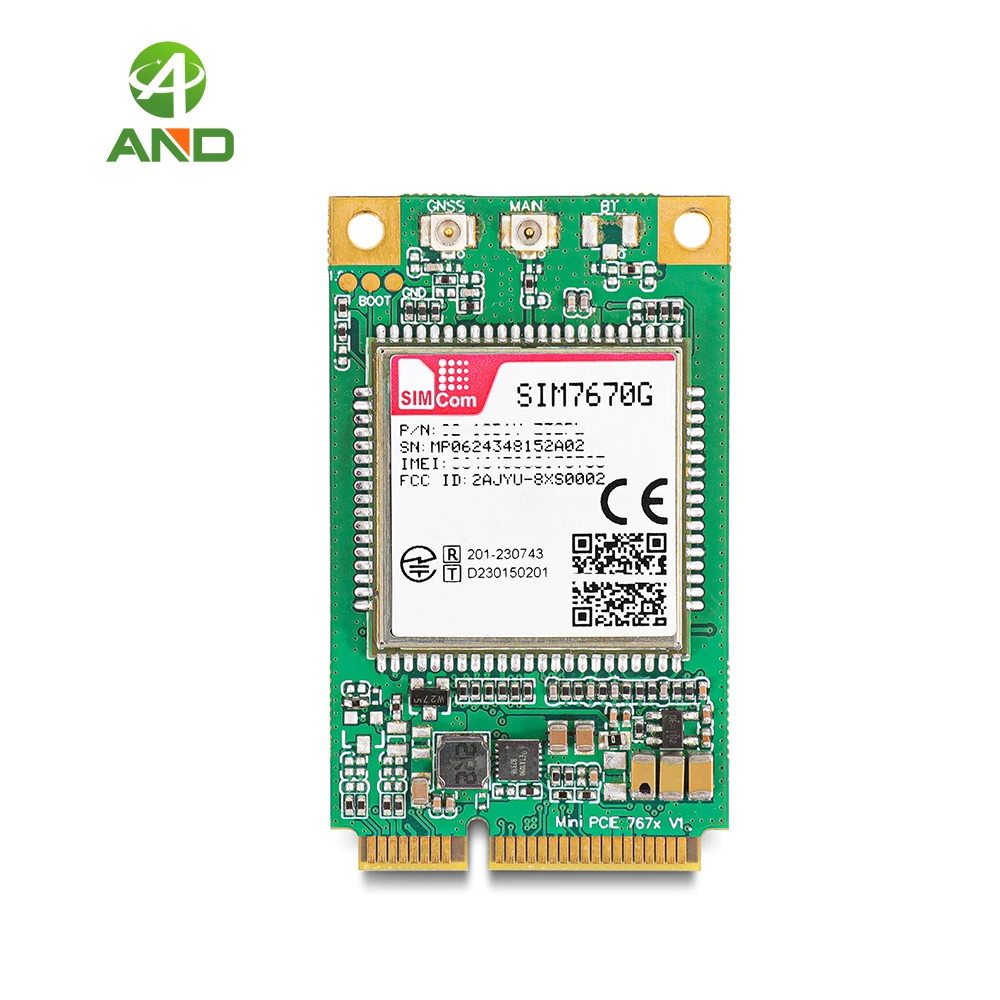 Mini PCIe SIM7670G LTE Cat Module Global Version