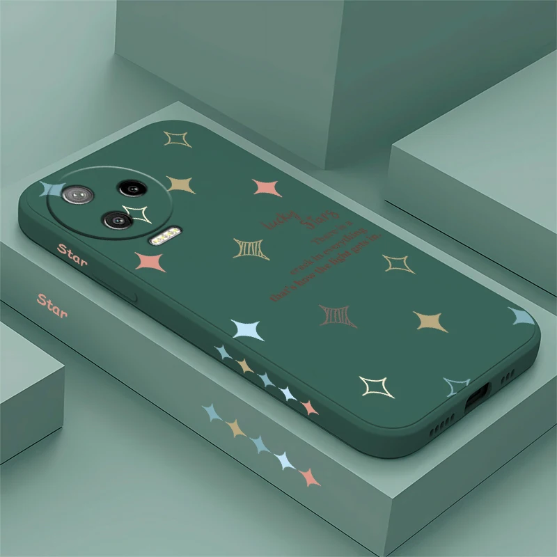 Case For Infinix Tecno Camon 12 Air 15 16 17 30 Pro Premier Soft Luxury Color Stars Silicone Shockproof Bumper Back Phone Cover