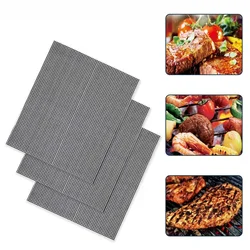 1Pc Square Non Stick Grilling Mats Cooking Tools BBQ Mesh 30*40cm Roaster Barbecue Grilling Mat Kitchen Gadgets