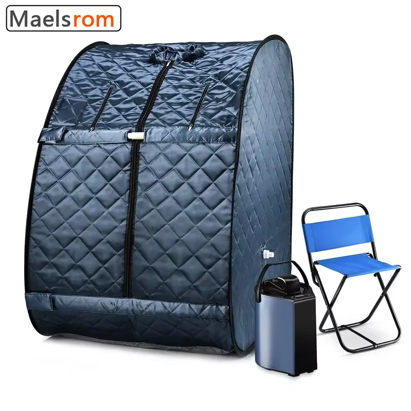 

Портативная паровая палатка для сауны объемом 3 л — детоксикация и релаксация всего тела с мощным парогенератором, складной домашний спа-центр для похудения и P