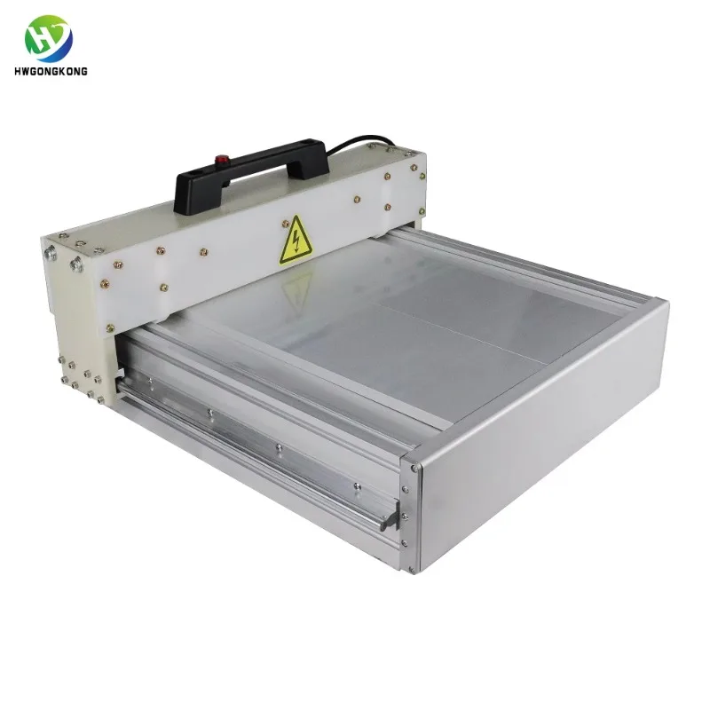 Laboratory PP PVC PI PET Small Film Paper Handle Surface Corona Treatment Machine