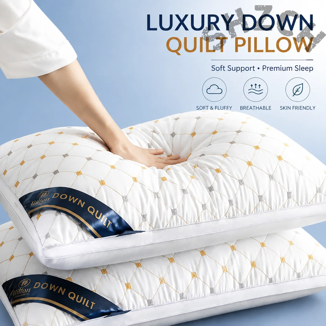 Hotel Pillows Specifically Designed for Cervical Spine Protection and Sleep Aid Home Use Dormitory Single Pillow Core