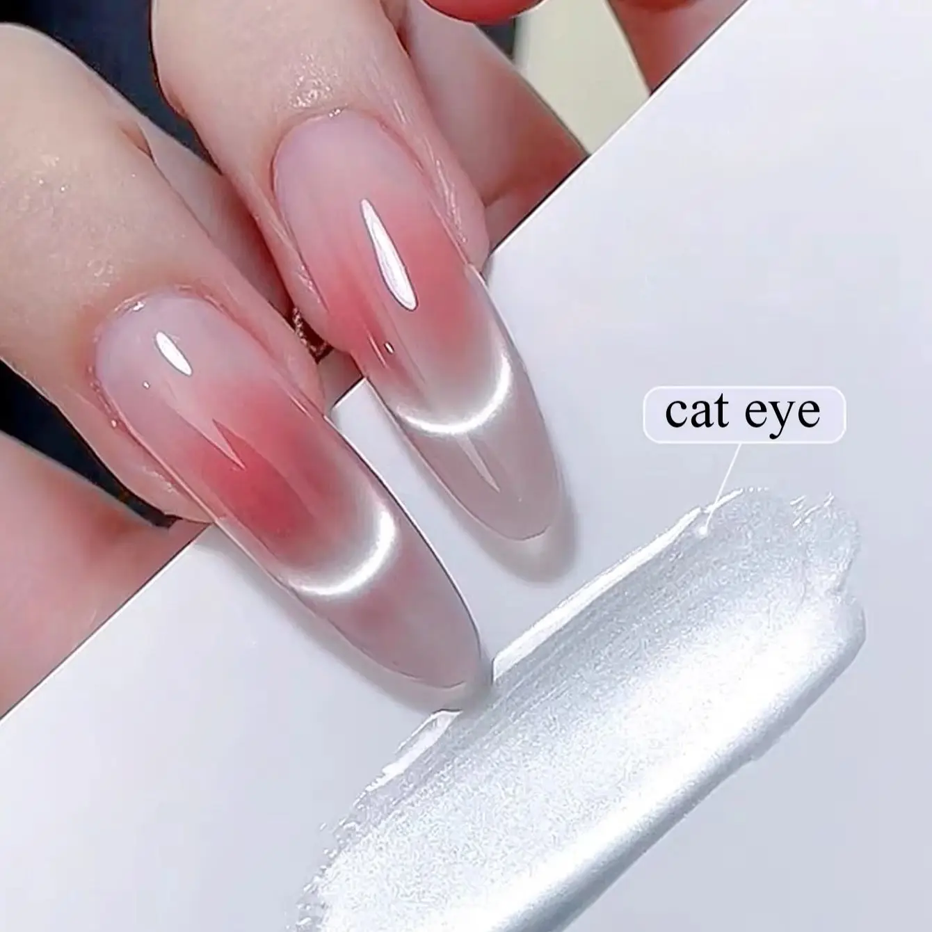 1-8 pièces TC flux lumière blanc oeil de chat Gel vernis à ongles Ultra brillance tremper Gel UV miroir verre chat aimant Gel vernis ongles fournitures